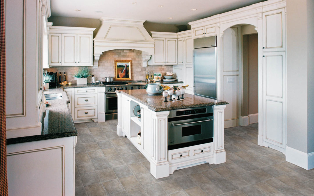 Luxury Kitchen with LVT Floors