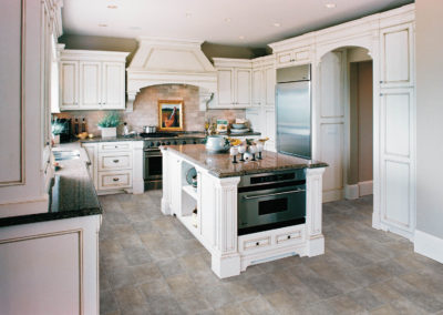 Luxury Kitchen with LVT Floors