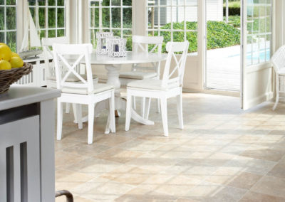 Kitchen with Vinyl Floors