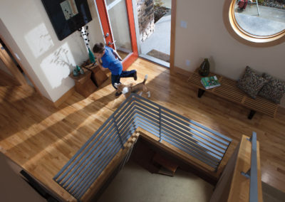 Hardwood Floor Home Entrance