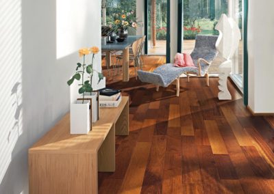 Hardwood Floor In Living Room